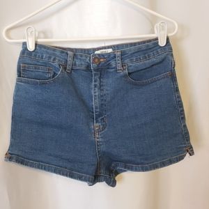 Forever 21 High Rise Denim Shorts